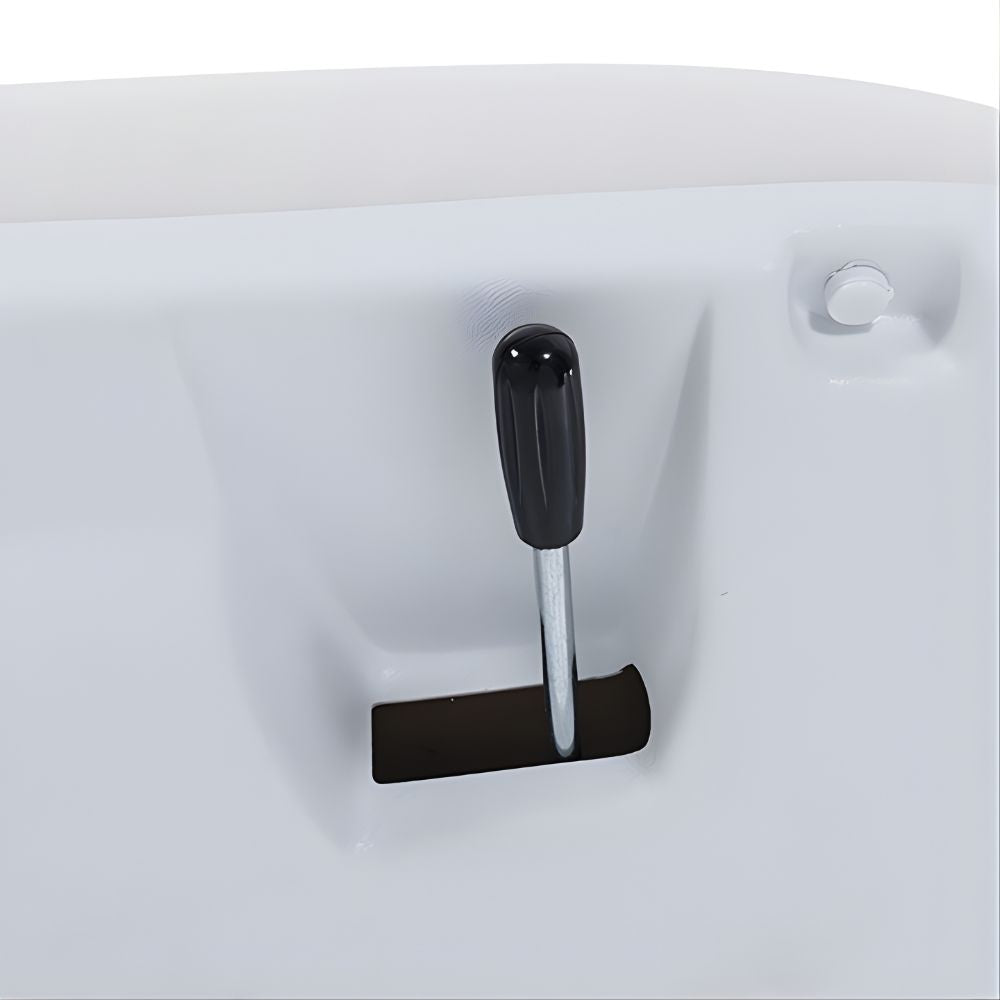 DSSE Aesthera Treatment Bed White Adjustable Ergonomic Side Hand Lever