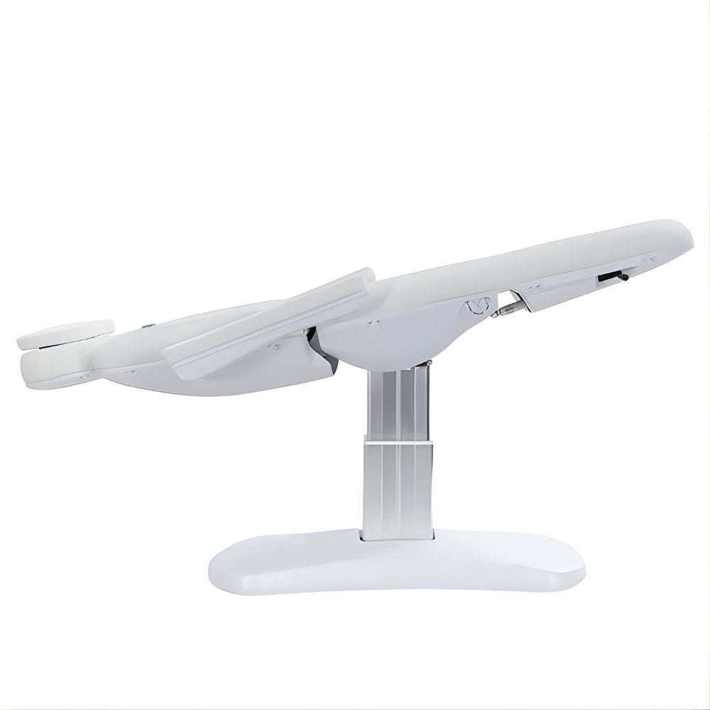 DSSE Aesthera Treatment Bed White Inclined Side View