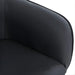 DSSE Aria Salon Chair Black Antimicrobial Medical Grade Vinyl