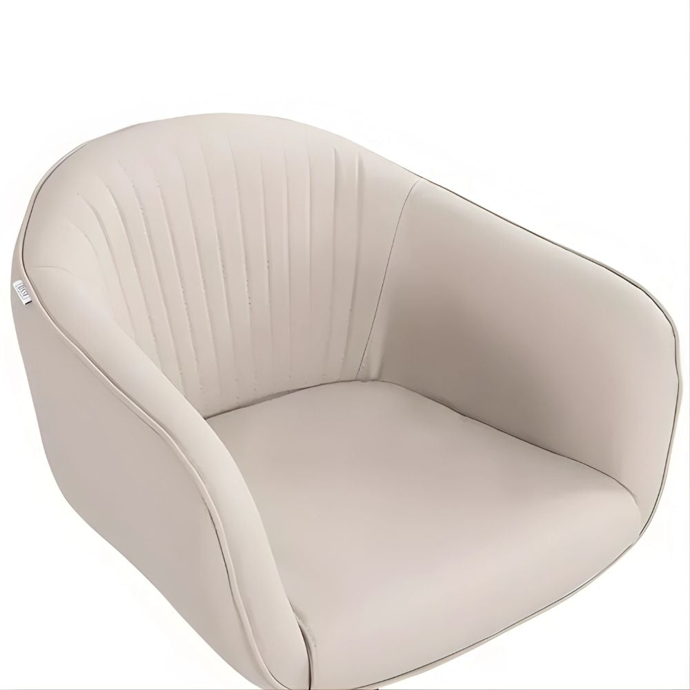 DSSE Aria Salon Chair Latte Antimicrobial Medical Grade Vinyl 