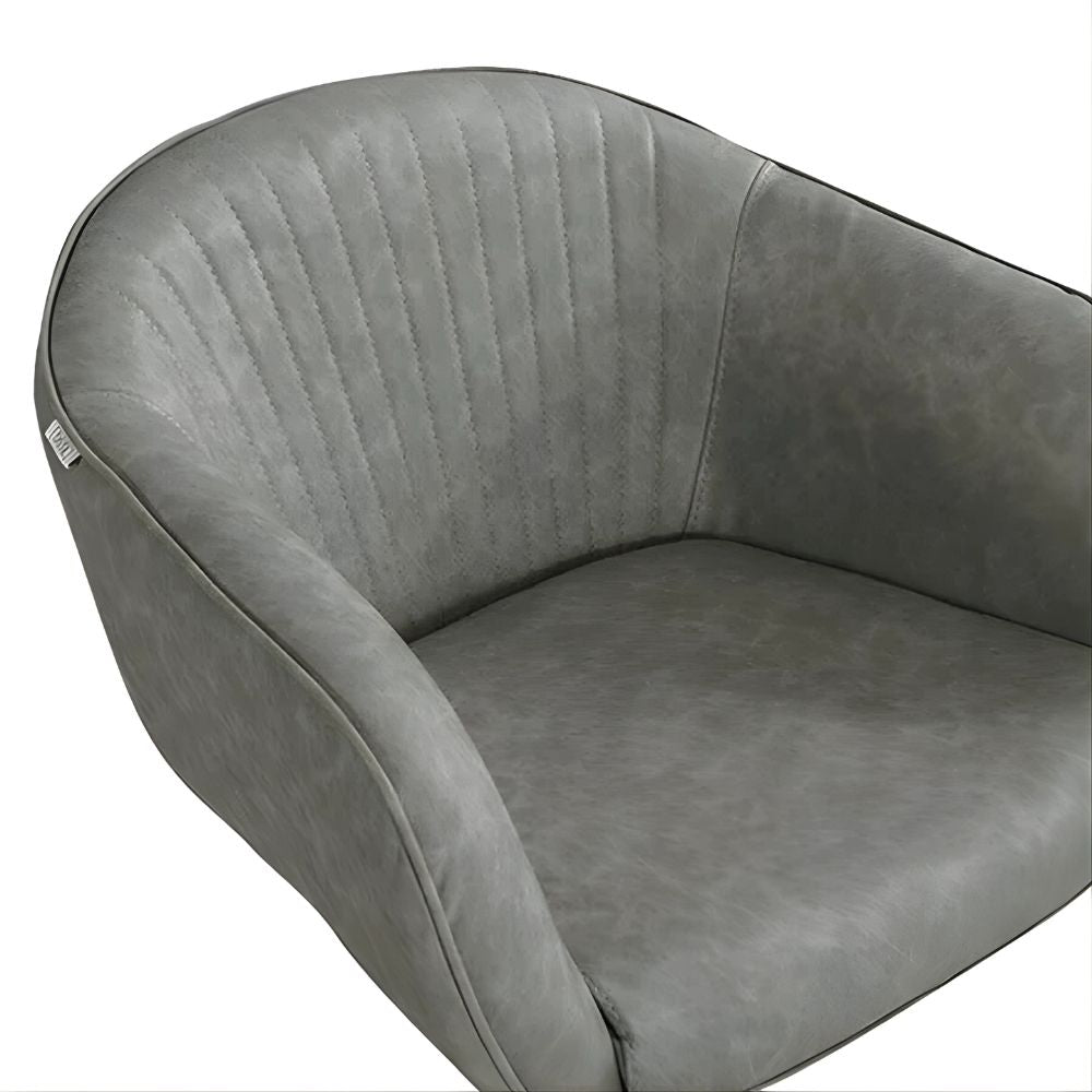 DSSE Aria Salon Chair Olive Mist Antimicrobial Medical Grade Vinyl