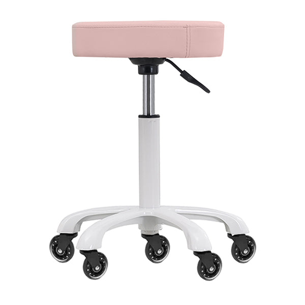 DSSE Aspro Medi Salon Stool Pink Side View