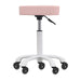 DSSE Aspro Medi Salon Stool Pink Side View