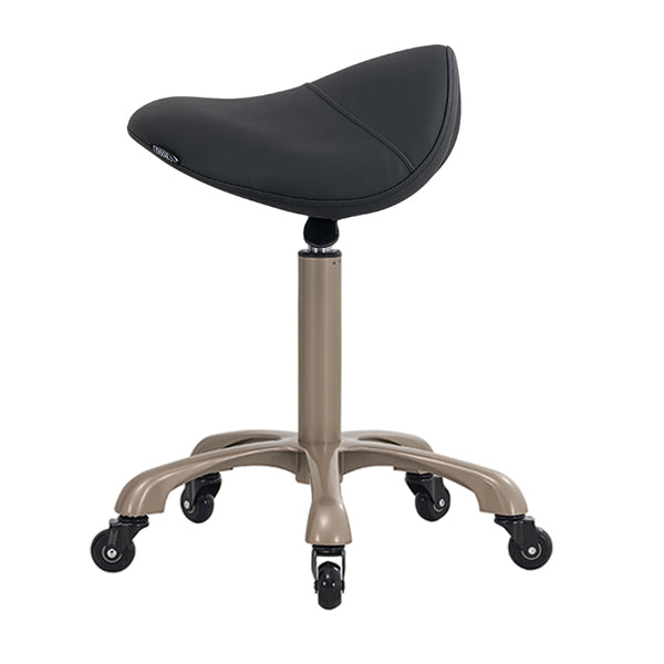 DSSE Axel Saddle Stool Black Side View