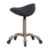 DSSE Axel Saddle Stool Black Side View