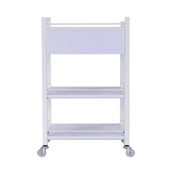 DSSE Bella 1 Draw Beauty Trolley White Rear View