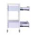 DSSE Bella 2 Draw Beauty Trolley White Side View