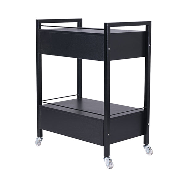 DSSE Bella Draw Trolley Black Rear Side View