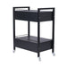 DSSE Bella Draw Trolley Black Rear Side View