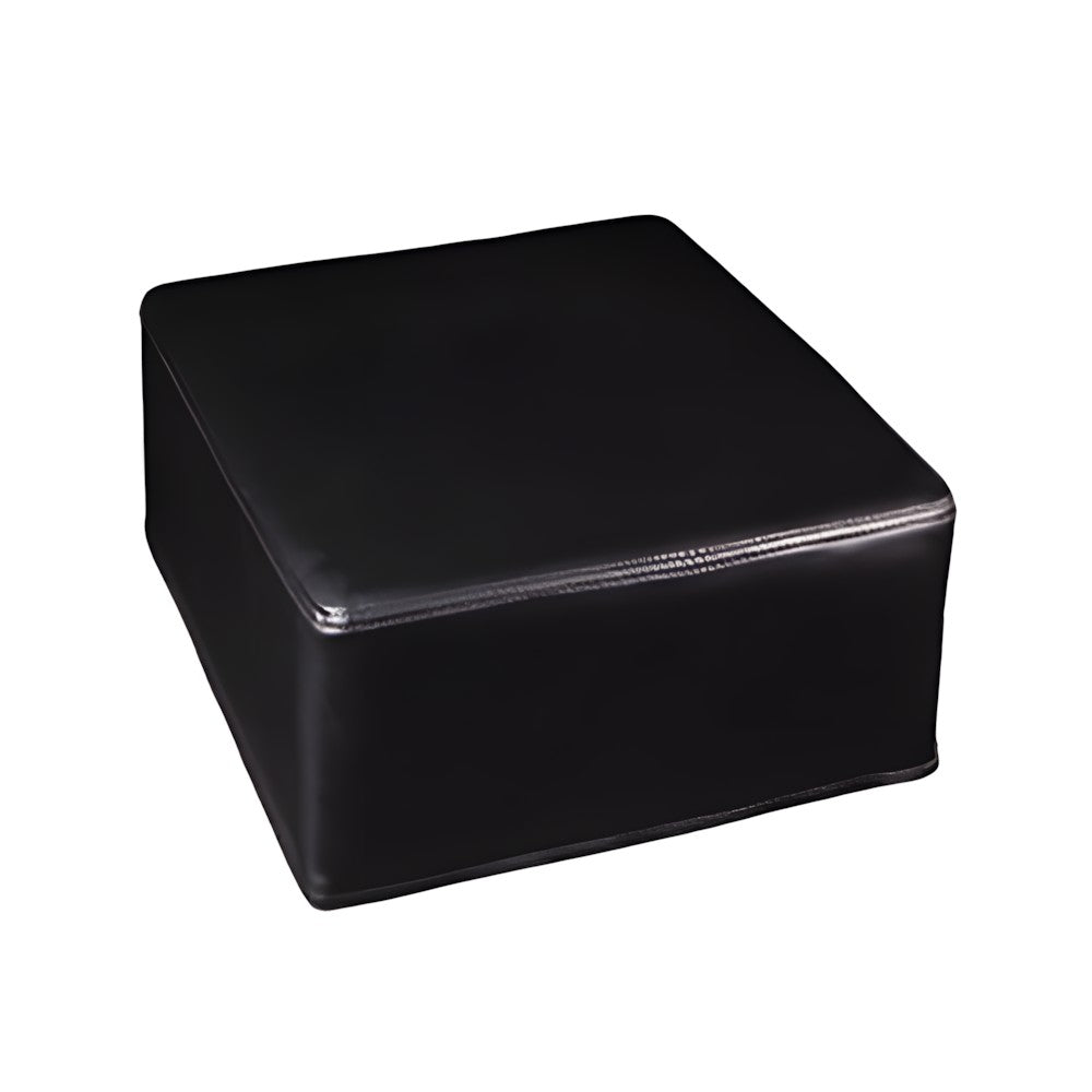 DSSE Booster Seat Square Black Front Side View