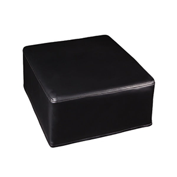 DSSE Booster Seat Square Black Front Side View
