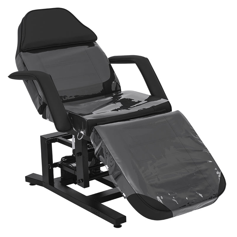 DSSE Clear Bed Cover 3 Motor Beauty Bed Front Side View