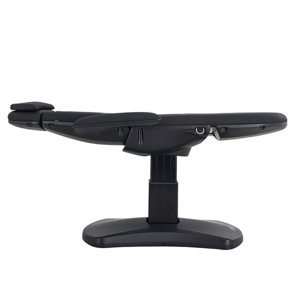 DSSE Cosmedica with Incline Treatment Bed Black Reclined Side View