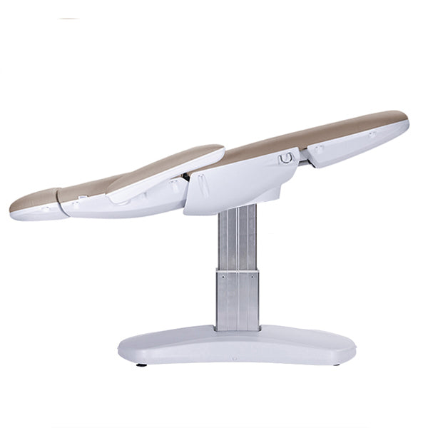 DSSE Cosmedica with Incline Treatment Bed Latte Inclined Side View