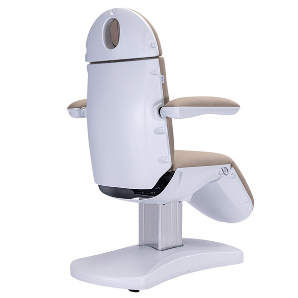 DSSE Cosmedica with Incline Treatment Bed Latte Rear Side View