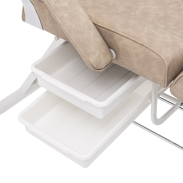 DSSE Cosmos 700 Beauty Bed Taupe Storage Trays