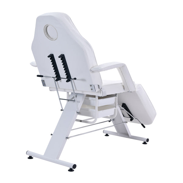 DSSE Cosmos 700 Beauty Bed White Rear Side View