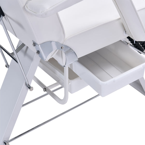 DSSE Cosmos 700 Beauty Bed White Storage Trays