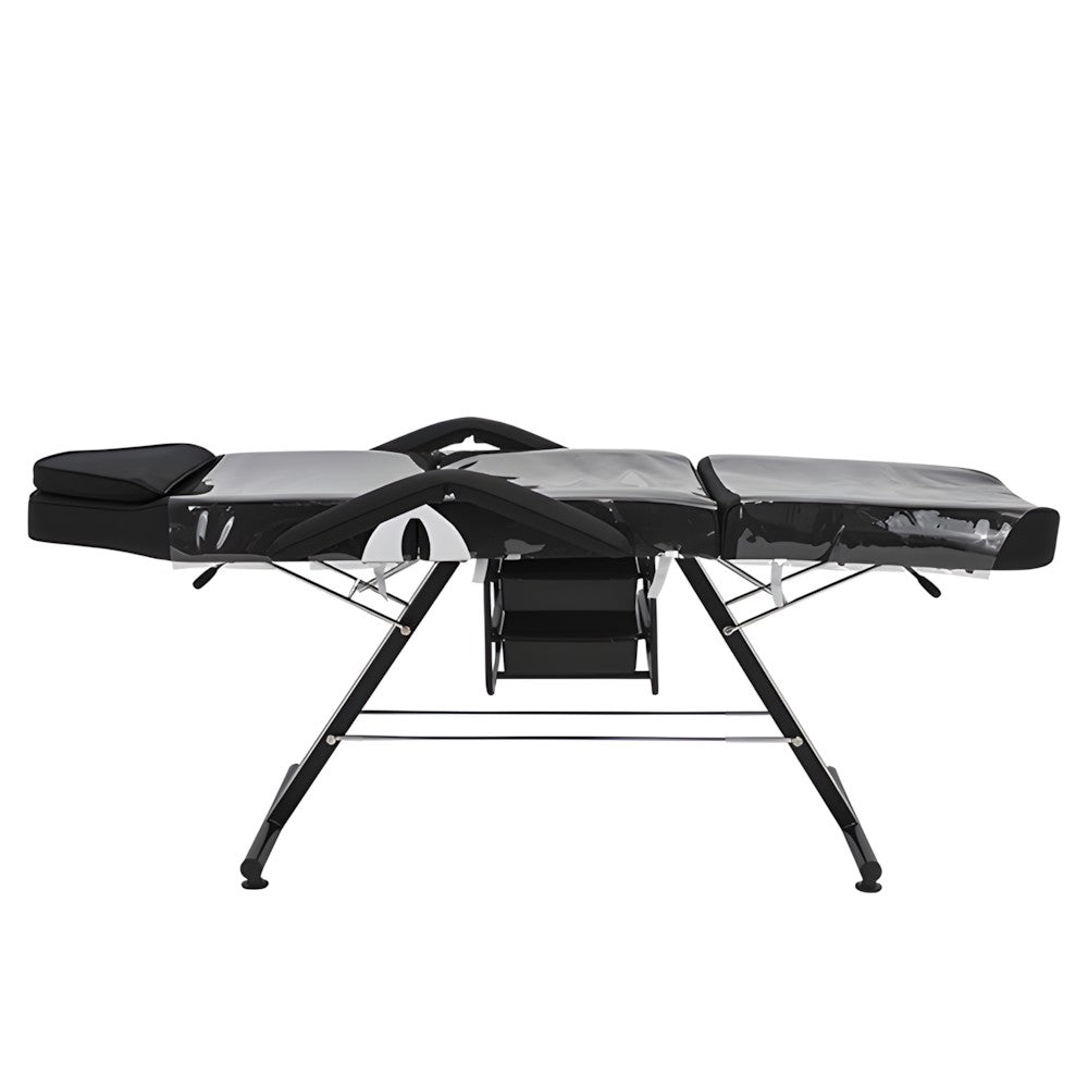 DSSE Cosmos Beauty Bed Protective Cover Flat Position Side View