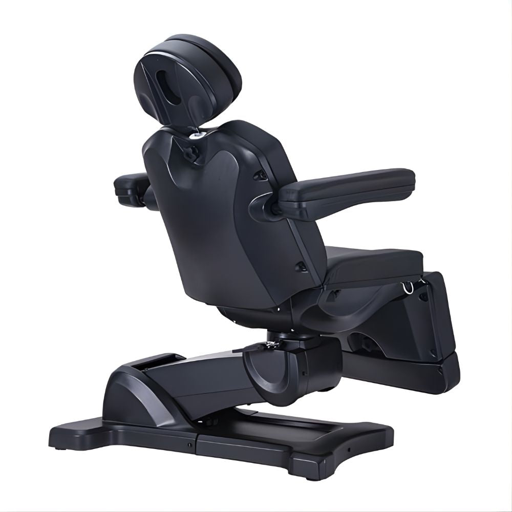 DSSE Decima Treatment Bed Black Rear Side View