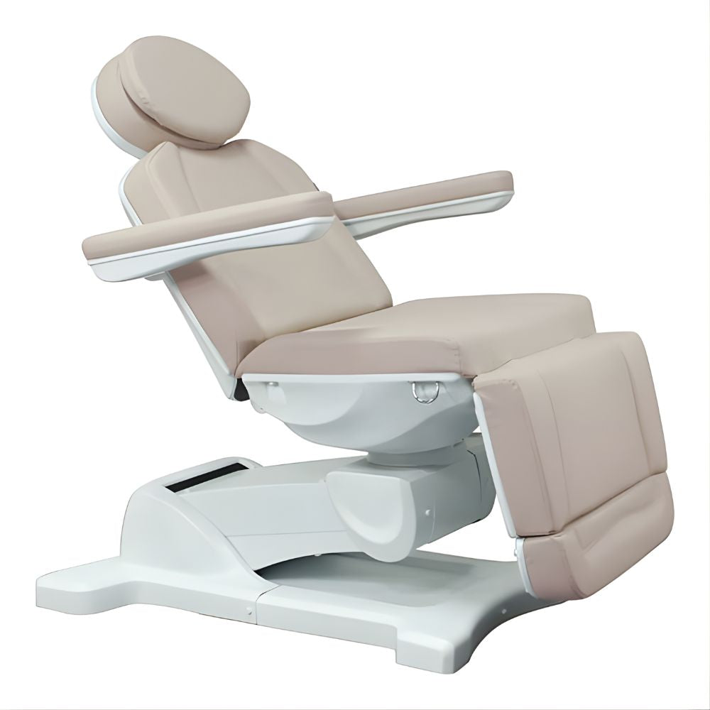 DSSE Decima Treatment Bed Latte Upright Front Side View