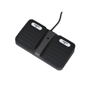 DSSE Electric 1 Motor Beauty Bed Foot Control Black Aerial View