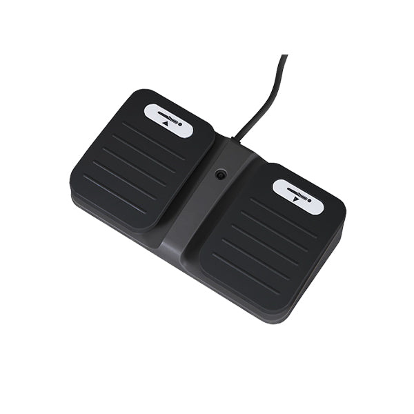 DSSE Electric 1 Motor Beauty Bed Foot Control Black Aerial View