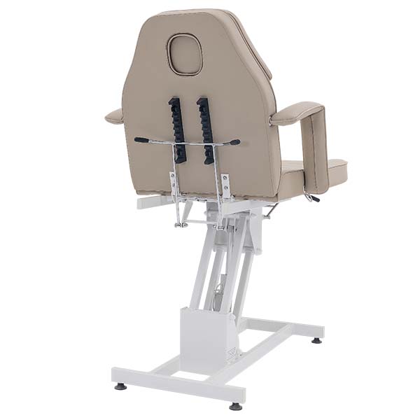 DSSE Electric 1 Motor Beauty Bed Latte Rear Side View