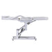 DSSE Electric 3 Motor Beauty Bed White Flat Position Side View