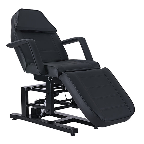 DSSE Electric Bed 3 Motor Black Front Side View