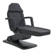 DSSE Elysea Treatment Bed Black Foot Rest Extended Front Side View