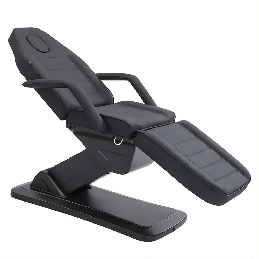 DSSE Elysea Treatment Bed Black Insert Pillow Front Side View