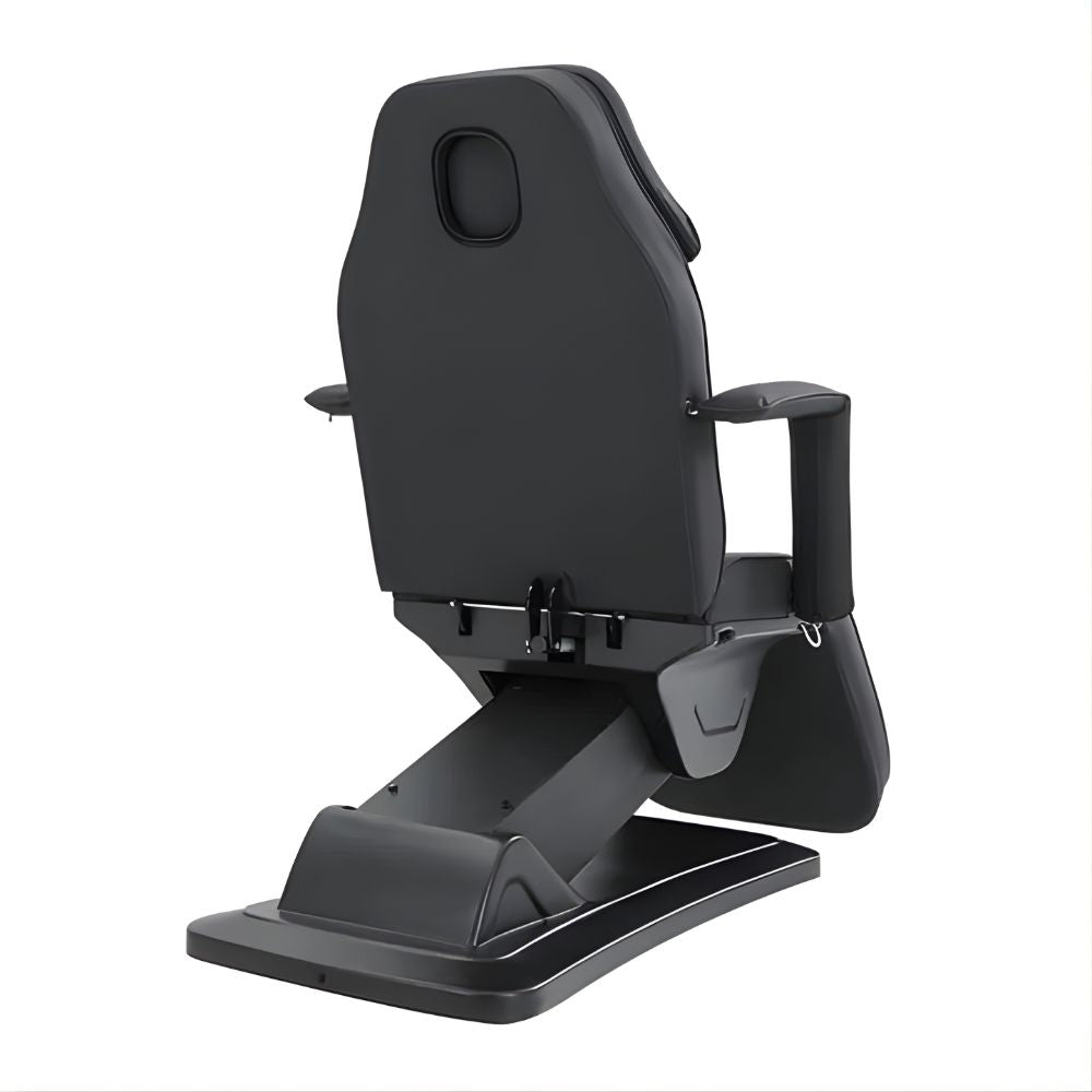 DSSE Elysea Treatment Bed Black Rear Side View