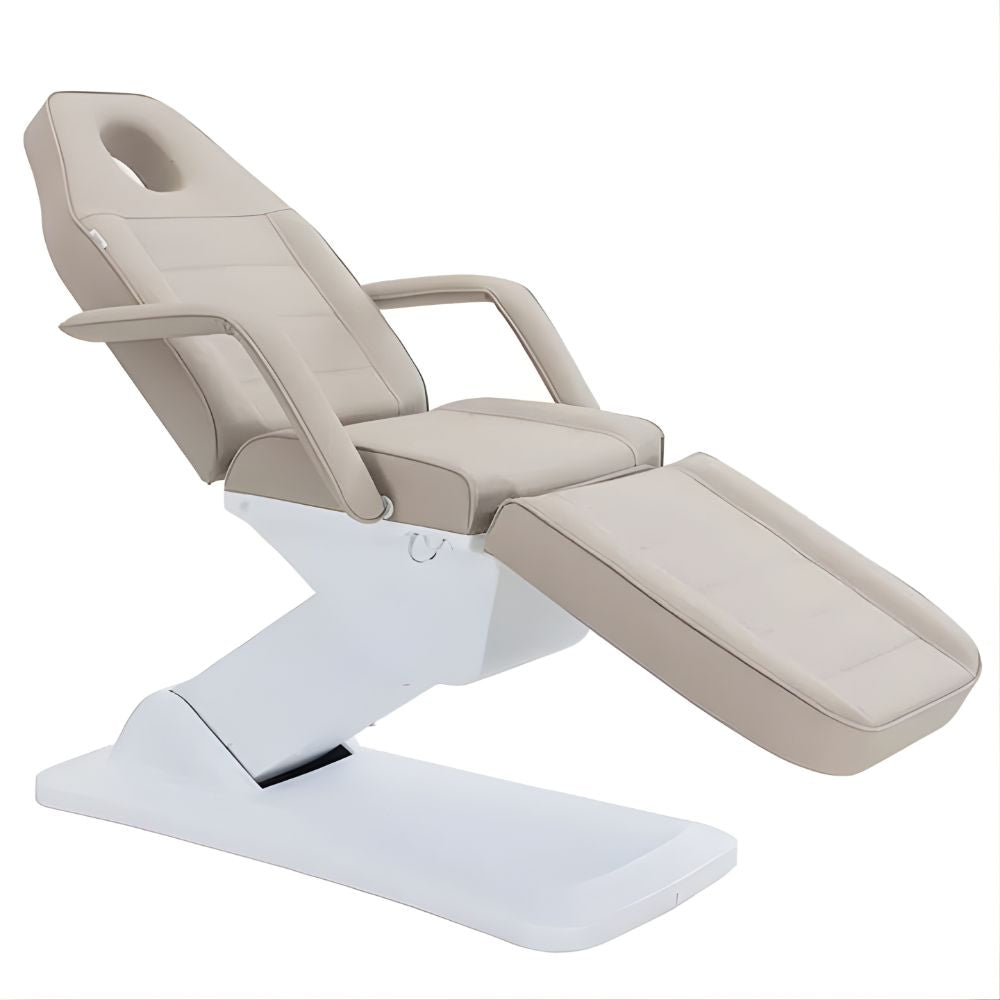 DSSE Elysea Treatment Bed Latte Face Hole Front Side View