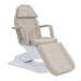 DSSE Elysea Treatment Bed Latte Upright Front Side View