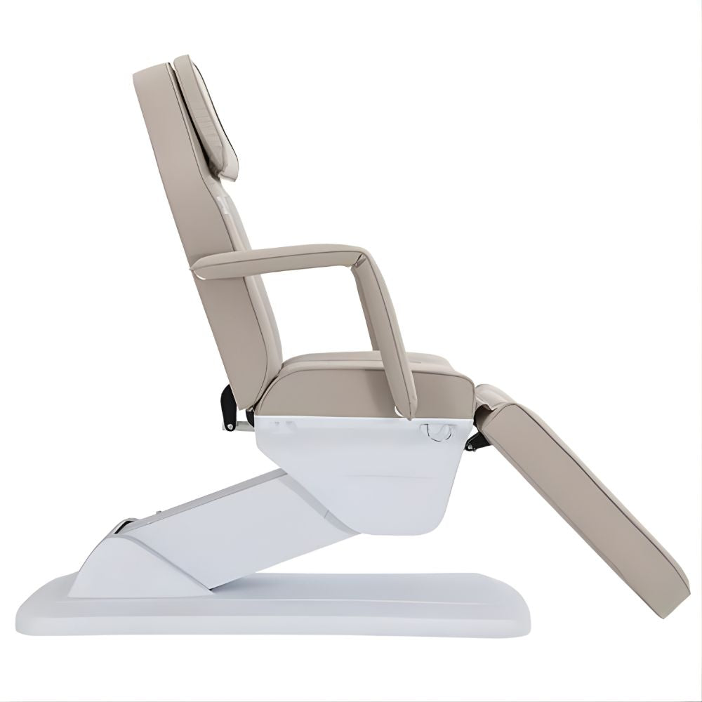 DSSE Elysea Treatment Bed Latte Upright Side View