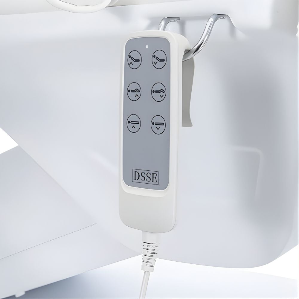 DSSE Elysea Treatment Bed White Hand Control
