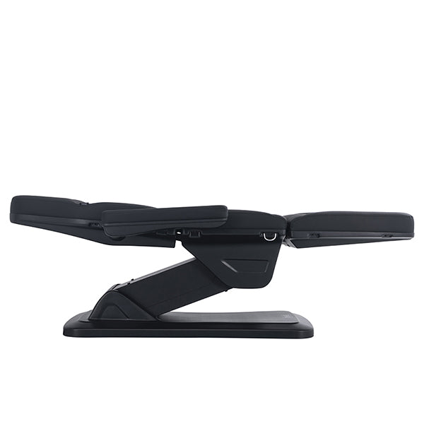 DSSE Eros Treatment Bed Black Flat Position Side View