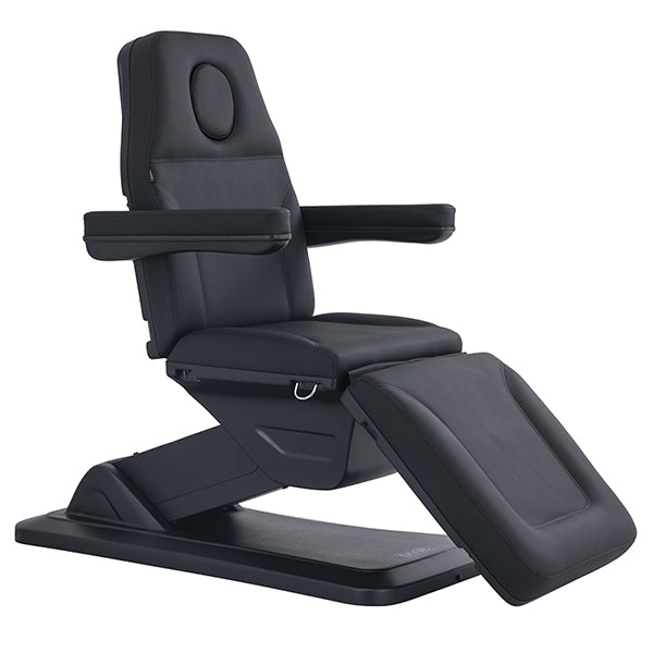 DSSE Eros Treatment Bed Black Front Side View