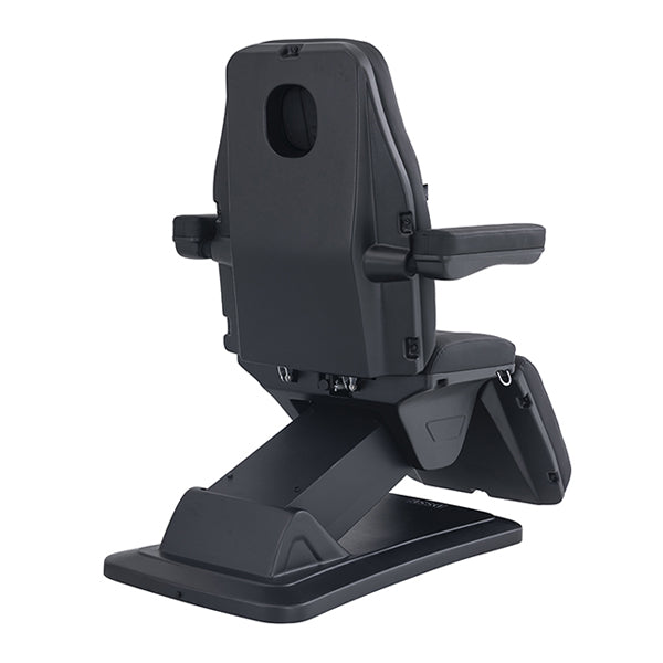 DSSE Eros Treatment Bed Black Rear Side View