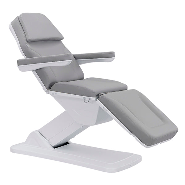 DSSE Eros Treatment Bed Smoke Reclined Front Side View