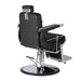 DSSE Gagliano Barber Chair Black Rear Side View