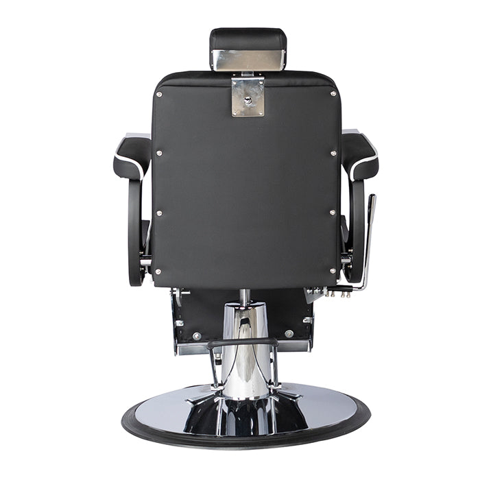 DSSE Gagliano Barber Chair Black Rear View