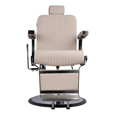 DSSE Gagliano Barber Chair Latte Front View