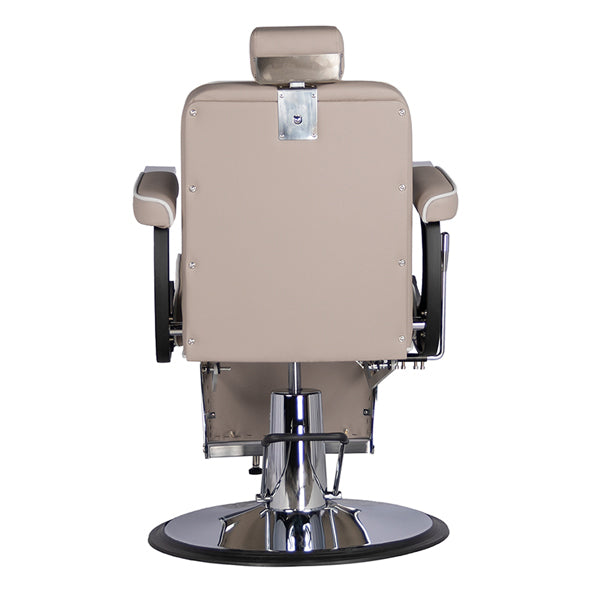DSSE Gagliano Barber Chair Latte Rear View