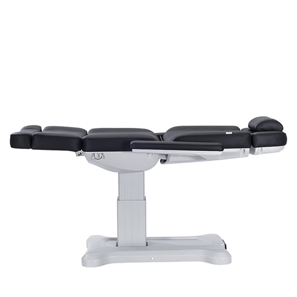 DSSE Hedera Treatment Bed Black Flat Position Side View