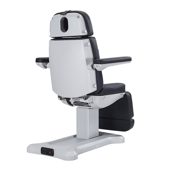 DSSE Hedera Treatment Bed Black Rear Side View