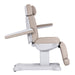DSSE Hedera Treatment Bed Latte Arm Rest Rotated Side View