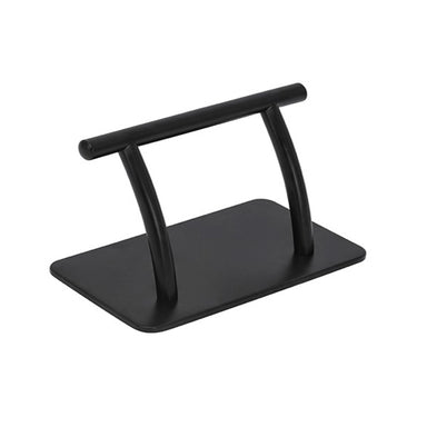 DSSE Hermes Footrest Black Front Side View