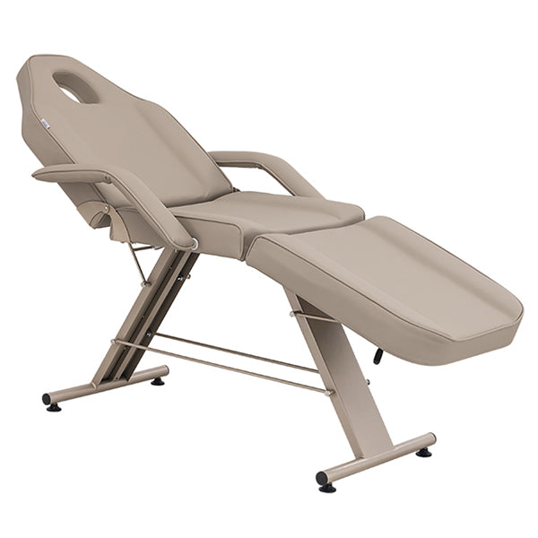 DSSE Hydra Treatment Bed Champagne Gold Latte Face Hole Front Side View